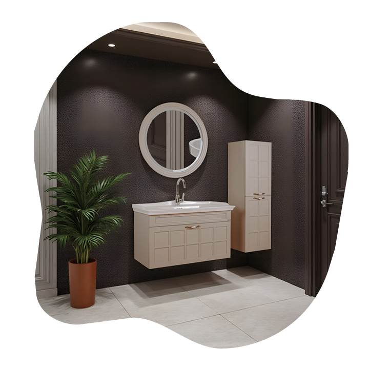 Doğallığın Zarafeti,  Banyonuza Yansıtın...