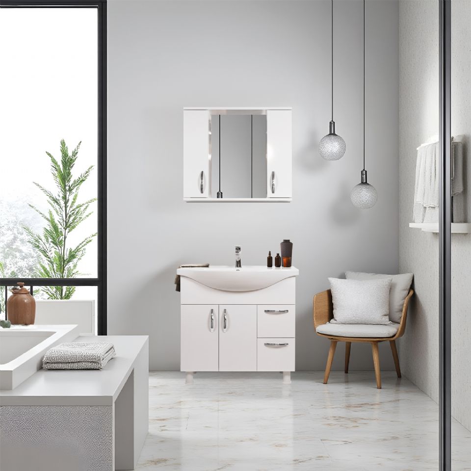 Billur Plus Banyo Dolabı