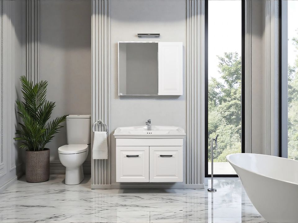 Mercan Banyo Dolabı